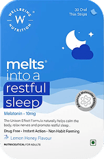 Wellbeing Nutrition Melts Sleep Strips