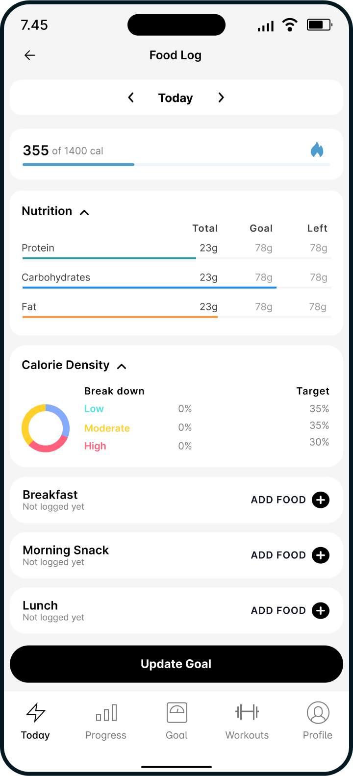 Science-backed nutrition tracking at your fingertips